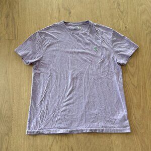 Polo | Classic Cut T-shirt with embroidered polo logo | Purple | Large